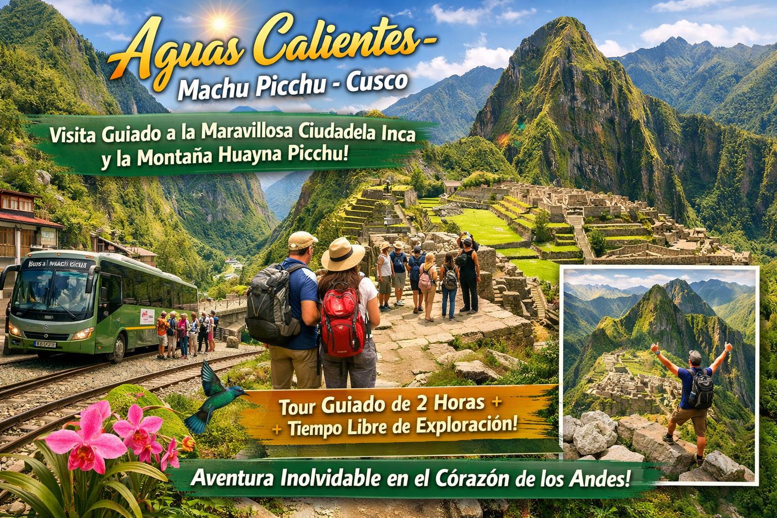 Aguas Calientes - Machu Picchu - Cusco